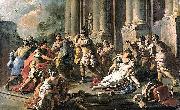 Horatius Slaying His Sister after the Defeat of the Curiatii Francesco de mura
